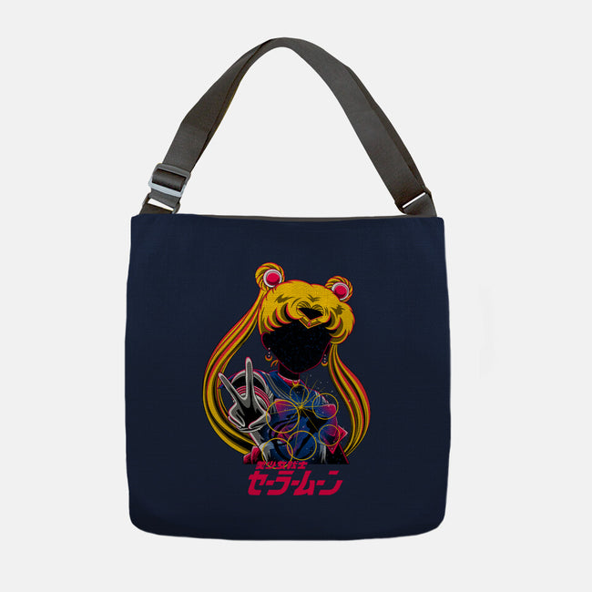 Moon Princess Galaxy-None-Adjustable Tote-Bag-rmatix