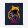 Moon Princess Galaxy-None-Fleece-Blanket-rmatix