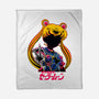 Moon Princess Galaxy-None-Fleece-Blanket-rmatix