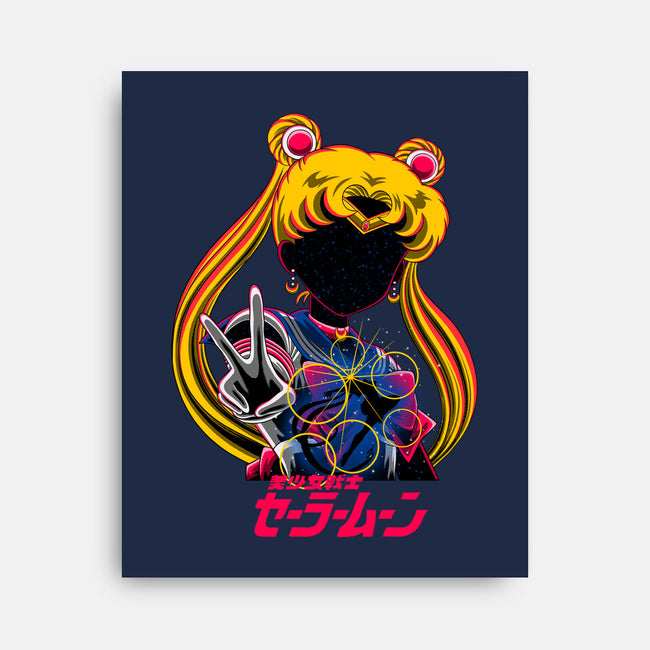 Moon Princess Galaxy-None-Stretched-Canvas-rmatix