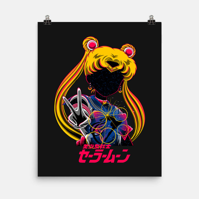 Moon Princess Galaxy-None-Matte-Poster-rmatix