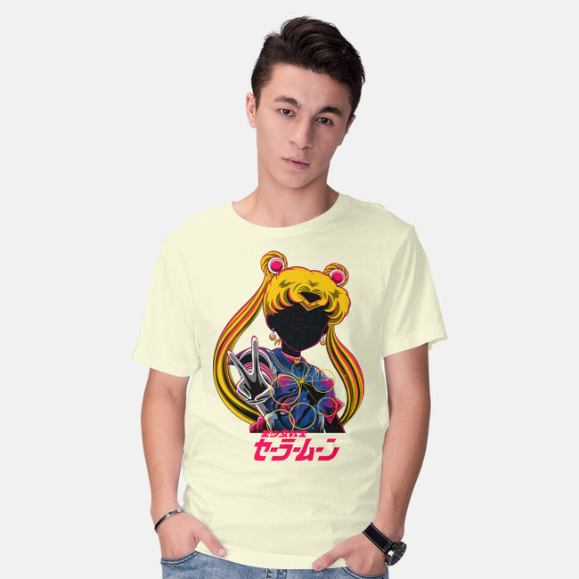 Moon Princess Galaxy-Mens-Basic-Tee-rmatix