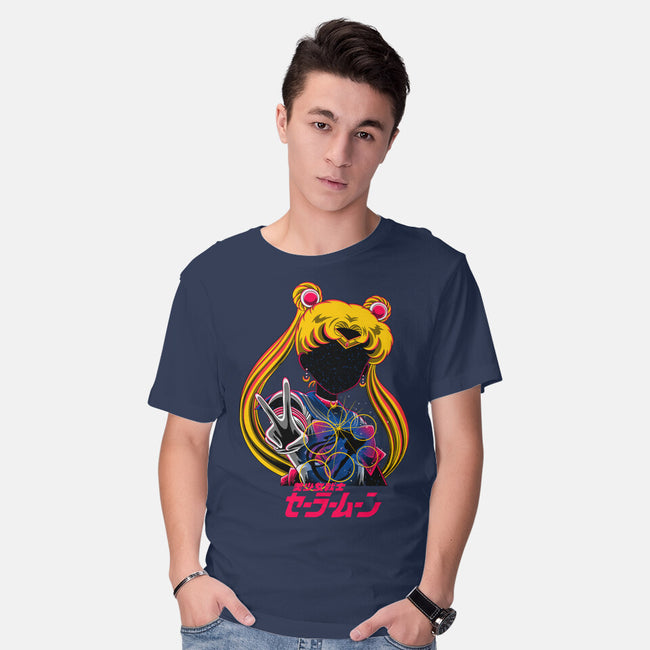 Moon Princess Galaxy-Mens-Basic-Tee-rmatix