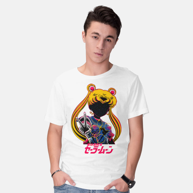 Moon Princess Galaxy-Mens-Basic-Tee-rmatix