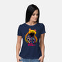 Moon Princess Galaxy-Womens-Basic-Tee-rmatix