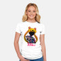 Moon Princess Galaxy-Womens-Fitted-Tee-rmatix