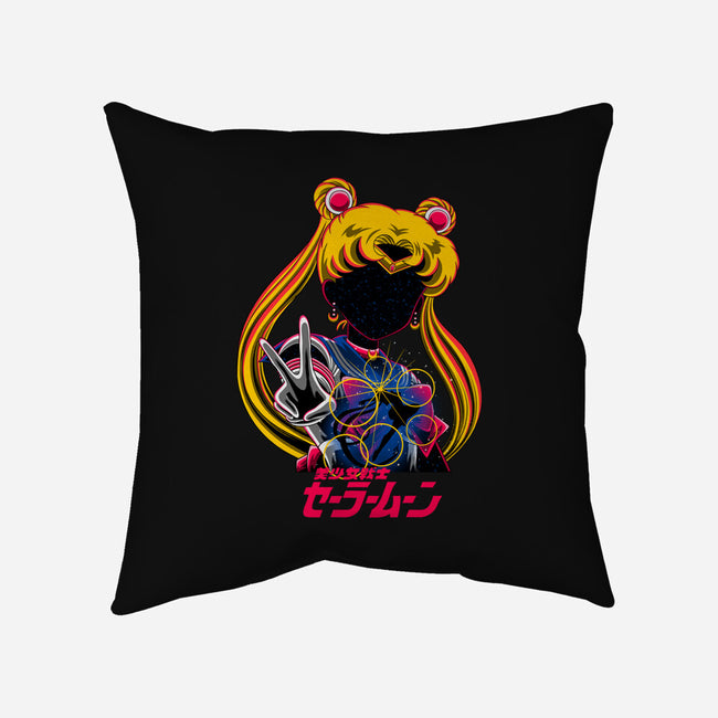 Moon Princess Galaxy-None-Removable Cover w Insert-Throw Pillow-rmatix