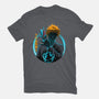 Death God Galaxy-Womens-Fitted-Tee-rmatix