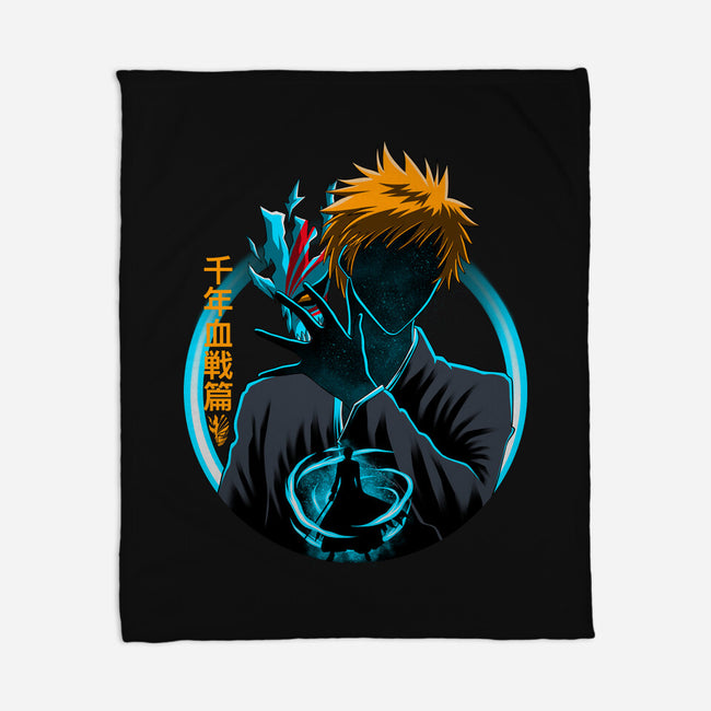 Death God Galaxy-None-Fleece-Blanket-rmatix