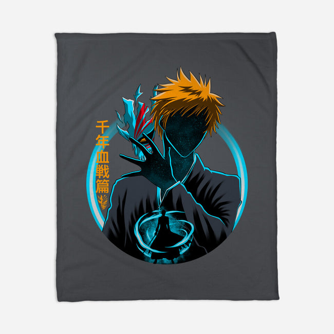 Death God Galaxy-None-Fleece-Blanket-rmatix