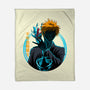 Death God Galaxy-None-Fleece-Blanket-rmatix