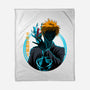 Death God Galaxy-None-Fleece-Blanket-rmatix