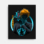 Death God Galaxy-None-Stretched-Canvas-rmatix