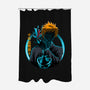 Death God Galaxy-None-Polyester-Shower Curtain-rmatix