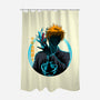 Death God Galaxy-None-Polyester-Shower Curtain-rmatix