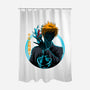 Death God Galaxy-None-Polyester-Shower Curtain-rmatix