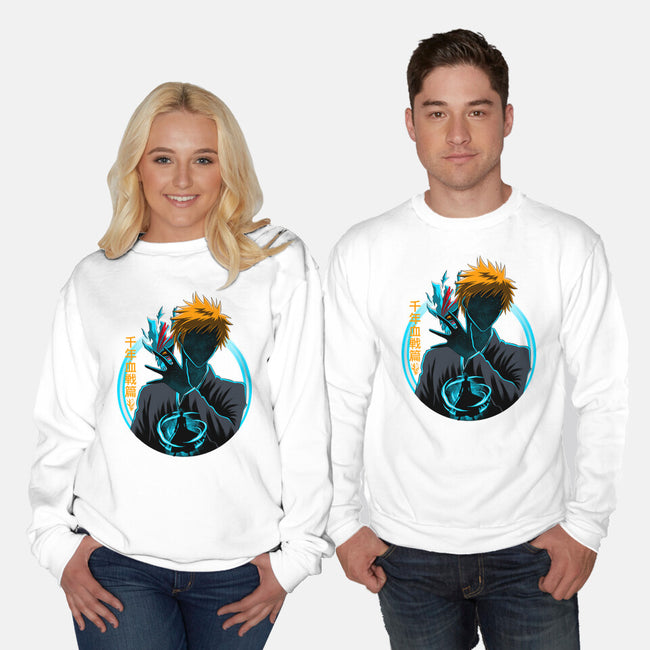 Death God Galaxy-Unisex-Crew Neck-Sweatshirt-rmatix