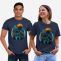 Death God Galaxy-Unisex-Basic-Tee-rmatix