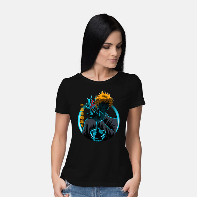 Death God Galaxy-Womens-Basic-Tee-rmatix