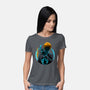 Death God Galaxy-Womens-Basic-Tee-rmatix