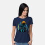 Death God Galaxy-Womens-Basic-Tee-rmatix
