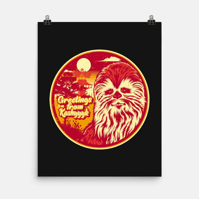 Greetings From The Forest Planet-None-Matte-Poster-SuperEdu
