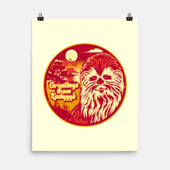 Greetings From The Forest Planet-None-Matte-Poster-SuperEdu