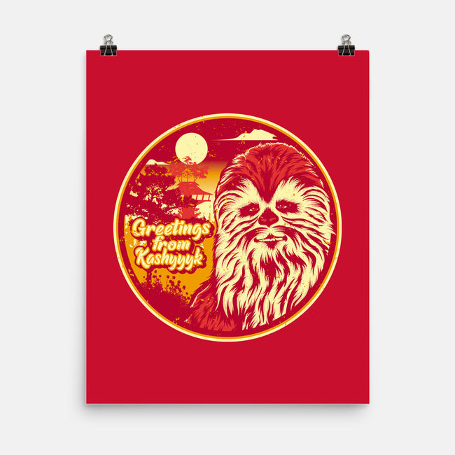 Greetings From The Forest Planet-None-Matte-Poster-SuperEdu