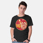 Greetings From The Forest Planet-Mens-Basic-Tee-SuperEdu