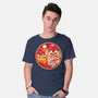 Greetings From The Forest Planet-Mens-Basic-Tee-SuperEdu