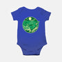 Greetings From The Swamp Planet-Baby-Basic-Onesie-SuperEdu