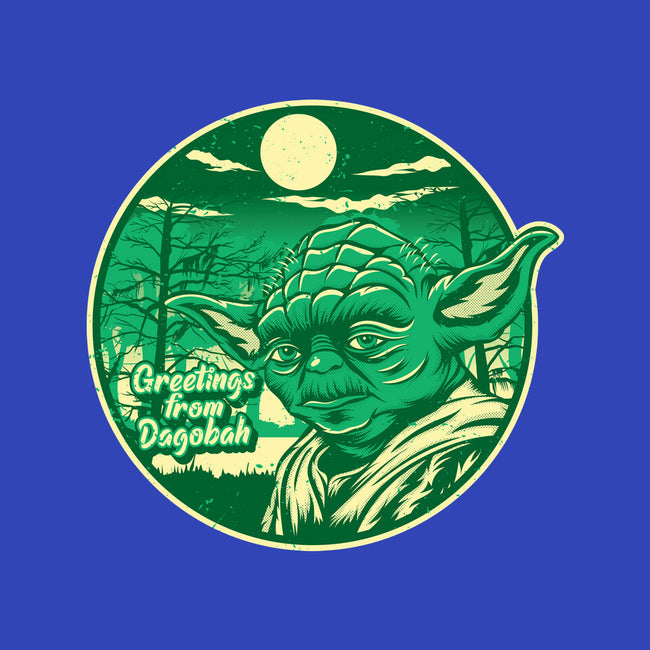Greetings From The Swamp Planet-None-Fleece-Blanket-SuperEdu