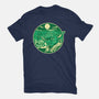Greetings From The Swamp Planet-Womens-Basic-Tee-SuperEdu