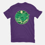 Greetings From The Swamp Planet-Womens-Fitted-Tee-SuperEdu