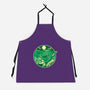 Greetings From The Swamp Planet-Unisex-Kitchen-Apron-SuperEdu