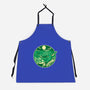 Greetings From The Swamp Planet-Unisex-Kitchen-Apron-SuperEdu