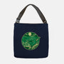 Greetings From The Swamp Planet-None-Adjustable Tote-Bag-SuperEdu
