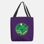 Greetings From The Swamp Planet-None-Basic Tote-Bag-SuperEdu