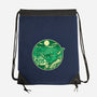 Greetings From The Swamp Planet-None-Drawstring-Bag-SuperEdu