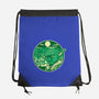 Greetings From The Swamp Planet-None-Drawstring-Bag-SuperEdu
