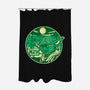 Greetings From The Swamp Planet-None-Polyester-Shower Curtain-SuperEdu