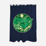 Greetings From The Swamp Planet-None-Polyester-Shower Curtain-SuperEdu