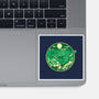 Greetings From The Swamp Planet-None-Glossy-Sticker-SuperEdu
