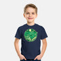 Greetings From The Swamp Planet-Youth-Basic-Tee-SuperEdu