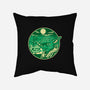 Greetings From The Swamp Planet-None-Removable Cover w Insert-Throw Pillow-SuperEdu