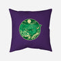 Greetings From The Swamp Planet-None-Removable Cover w Insert-Throw Pillow-SuperEdu