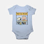 Worry Less Run More-Baby-Basic-Onesie-glitchygorilla