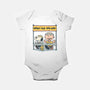 Worry Less Run More-Baby-Basic-Onesie-glitchygorilla
