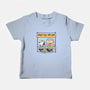 Worry Less Run More-Baby-Basic-Tee-glitchygorilla