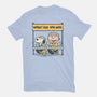 Worry Less Run More-Mens-Basic-Tee-glitchygorilla